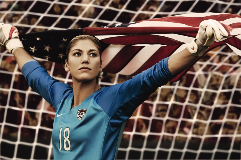 Hope Solo, Yogi and U.S. Soccer Olympian