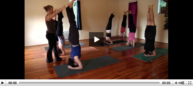 Anusara Yoga Online Headstand Practice