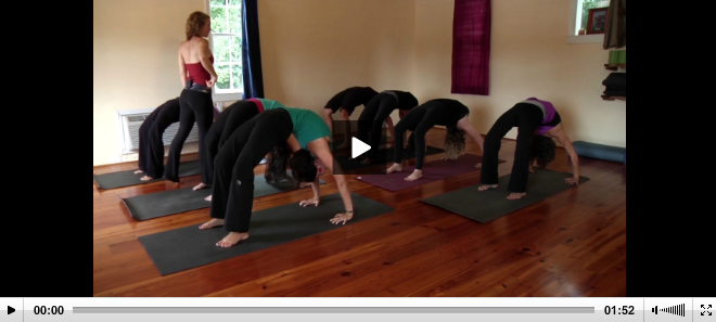 Online Yoga Class Anusara