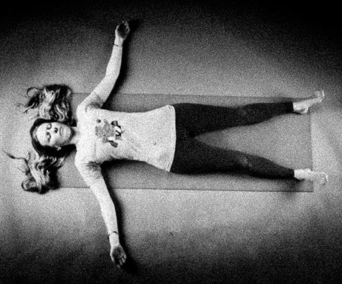 corpse pose 