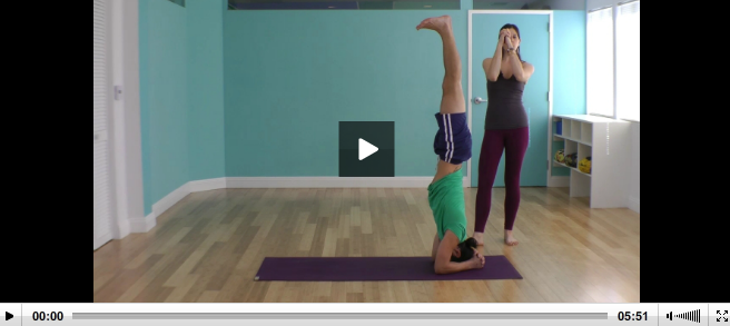 Free Online Yoga Video | Headstand Sirsasana I