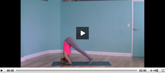 Headstand Yoga Video sirsasana