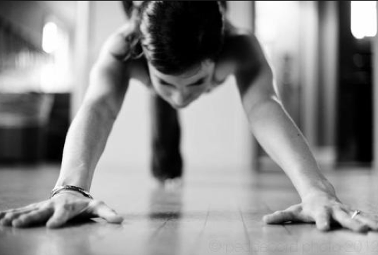 Yoga at Home downward facing dog
