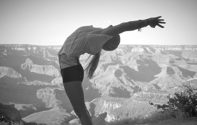 Backbend tadasana