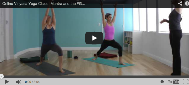 Mantra Yoga Practice vinyasa yoga online