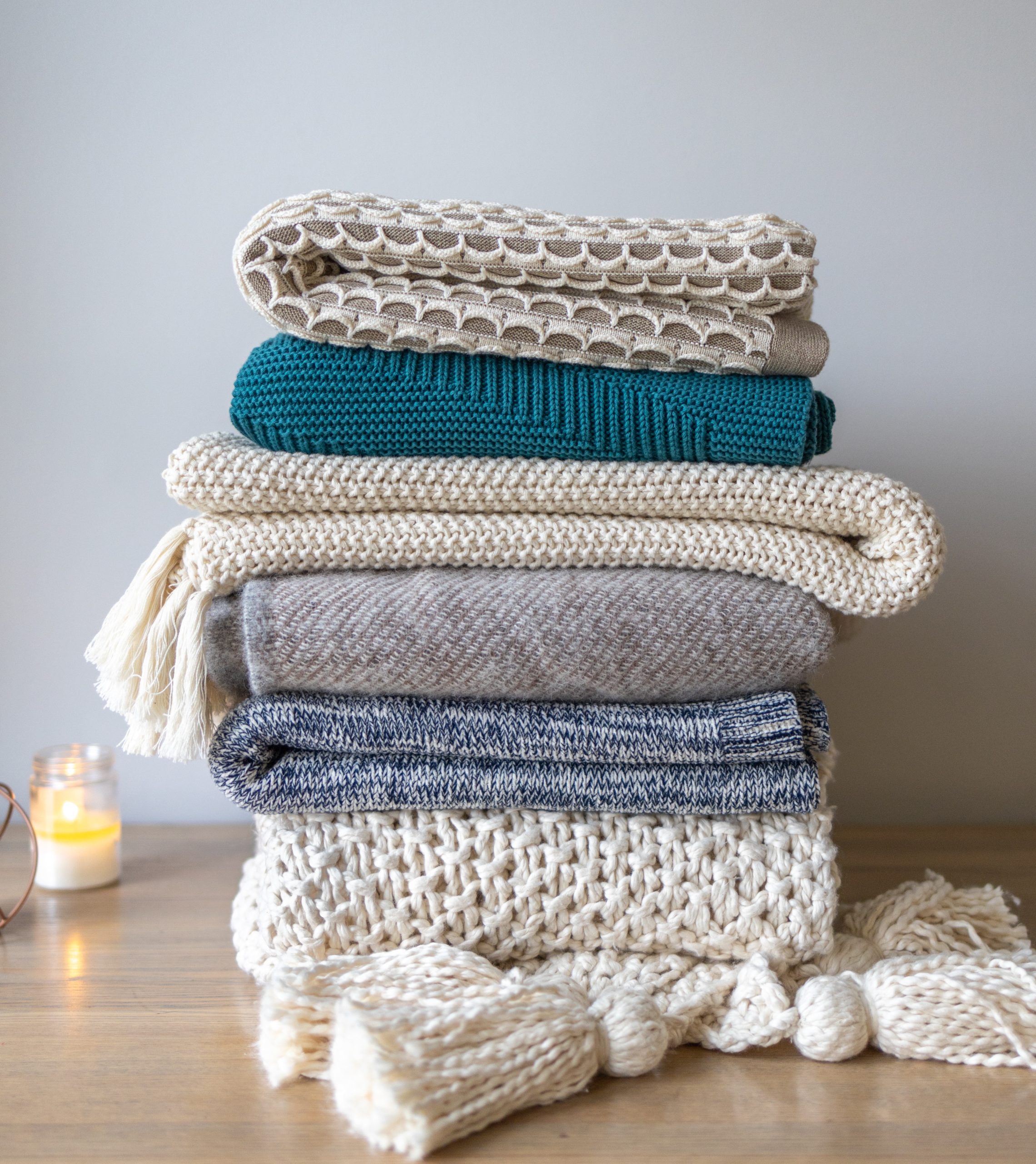 Towels and blankets are the most multi-functional yoga props there are. Roll them, fold them, and spread them out!