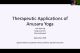 Introduction of the Therapeutic Applications of Anusara Yoga Manual